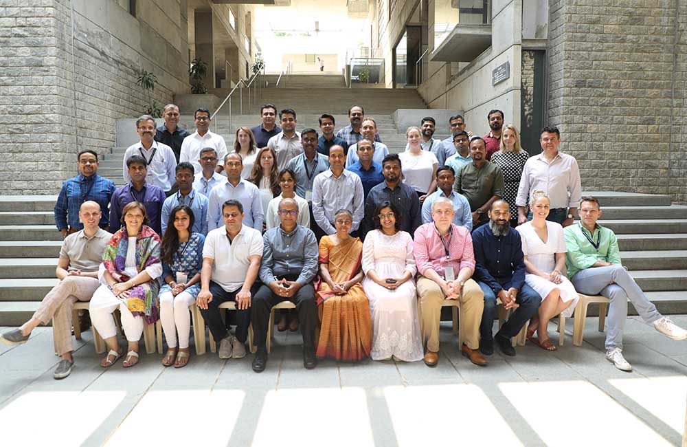 Participants of the Programme on Financial Value Creation for TESCO, along with Programme Director Prof. Hema Krishnamurthy, on April 26, 2022.