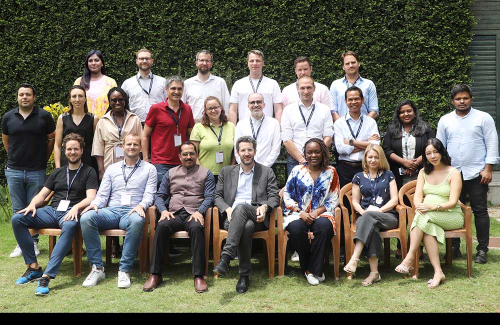Participants of the Inspire Change in Social Business for HEC Paris on June 20, 2022.