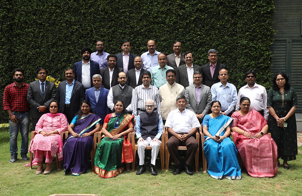 Participants of the Leadership Development Programme for Senior Management of Public Sector Banks.