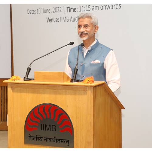 “It is not our karma to be the marketplace of the world”: Dr. S. Jaishankar
