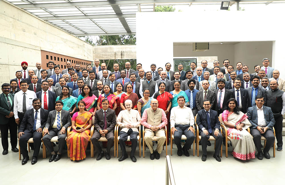 Participants of the Leadership Development Programme for Senior Management of Public Sector Banks batch 03 on July 23, 2022.