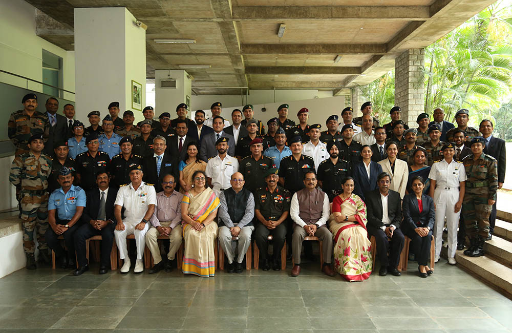 Participants of Business Management Programme for Defence Officers on Monday July 25, 2022