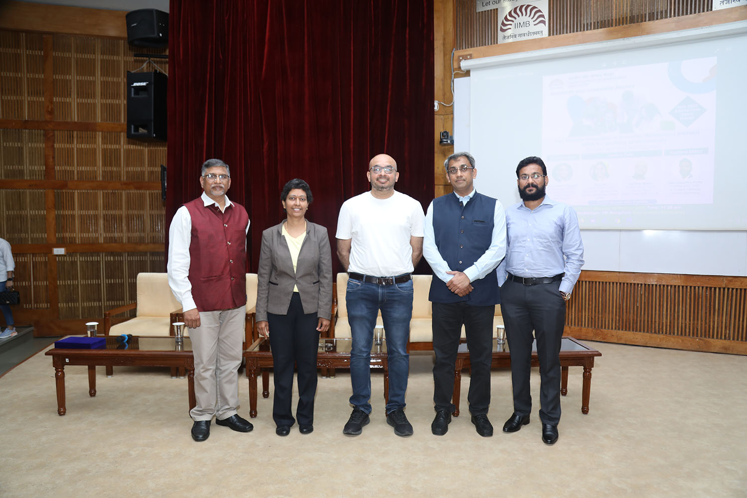 The Admissions Open House for the Post Graduate Programme in Enterprise Management (PGPEM) was conducted on 16th October 2022. Representatives from the Marketing Office at IIMB, PGPEM alumni, current students and the PGPEM Chairperson, Prof. Allen P Ugargol, were present to take questions from prospective students.