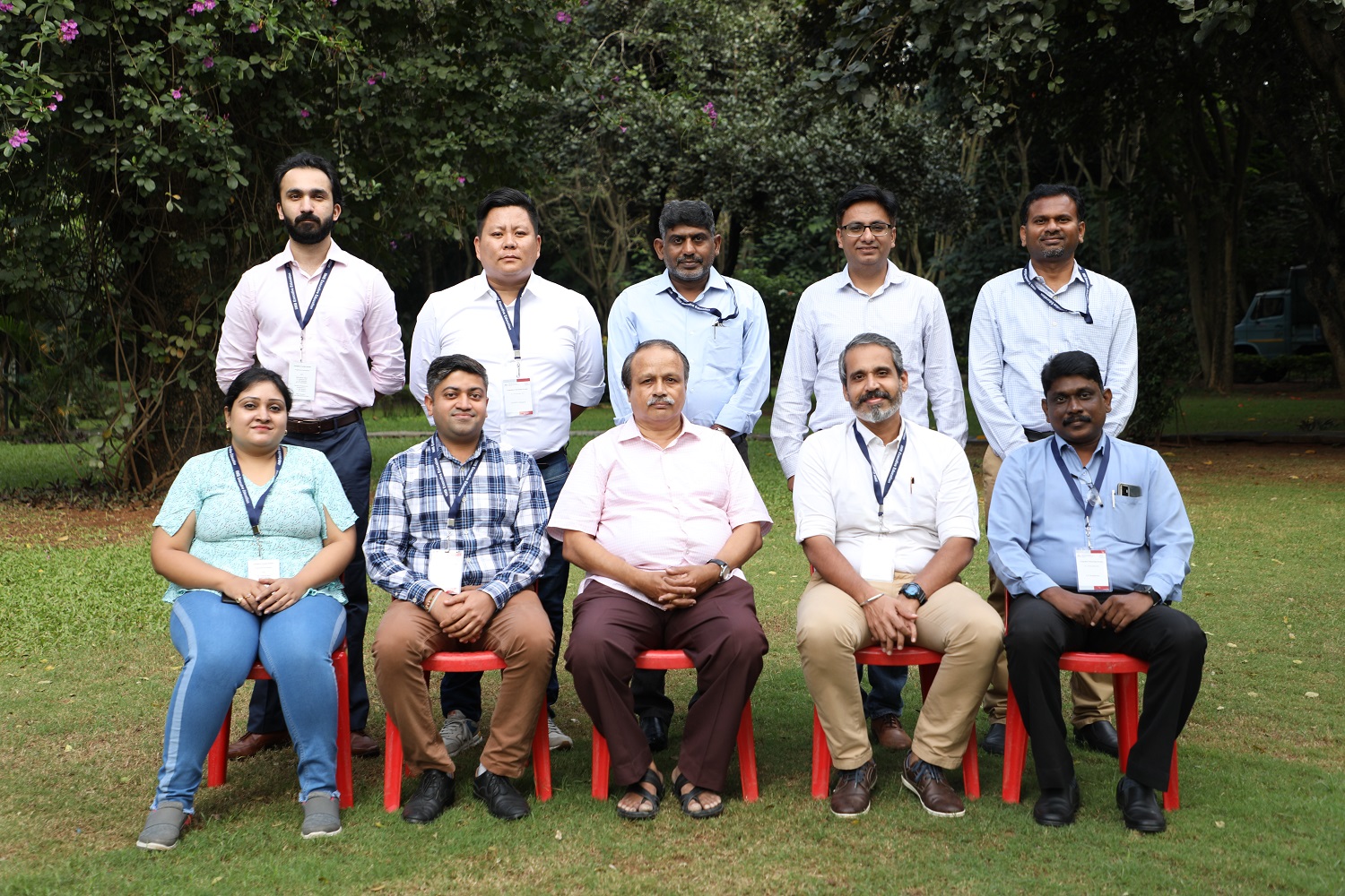 Participants of the Programme, Competitive Marketing Strategy on November 3, 2022. Programme Director Prof. Nagasimha Balakrishna Kanagal is seen with them.
