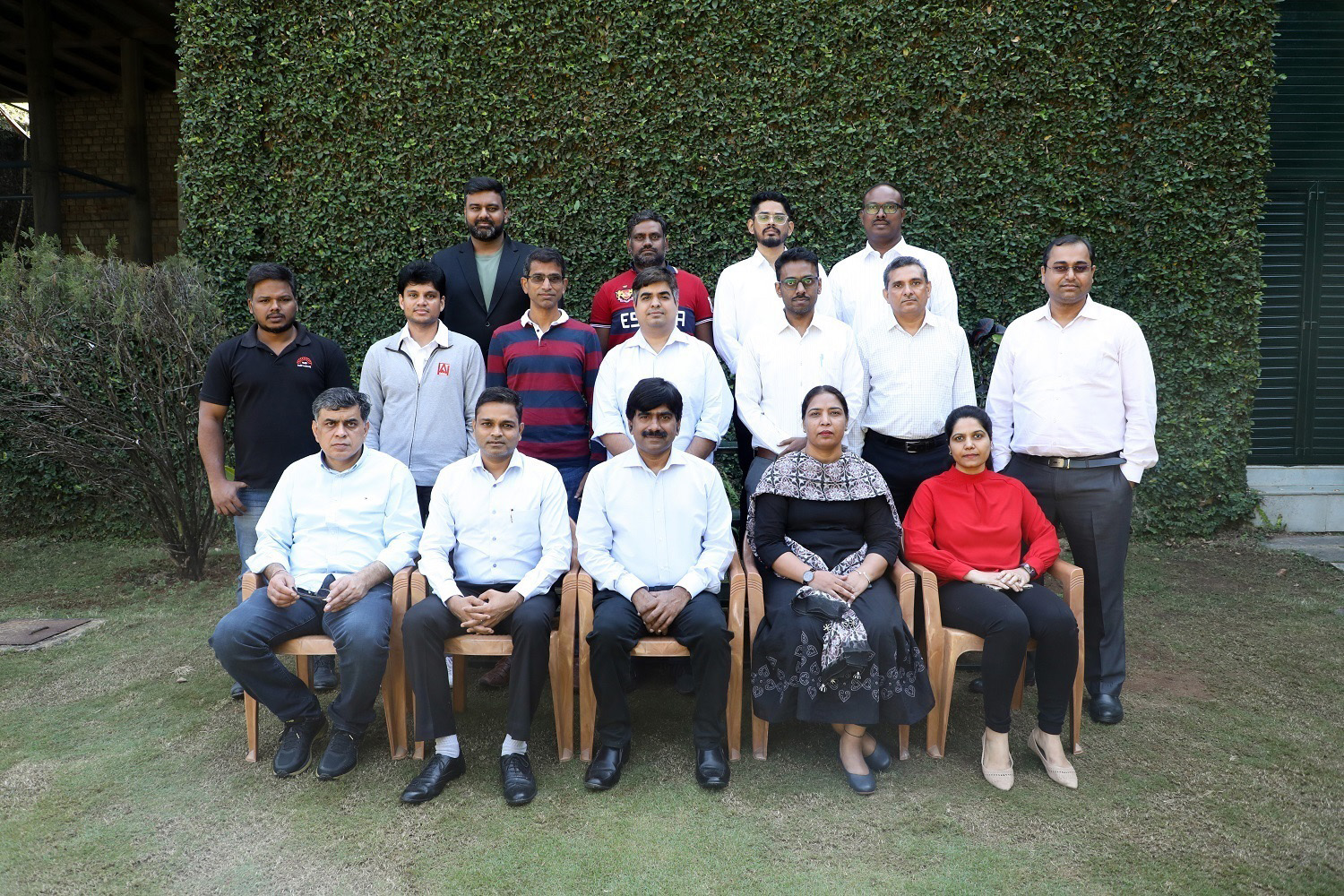 Participants of the Machine Learning with Business Applications programme, on 17 January 2023.