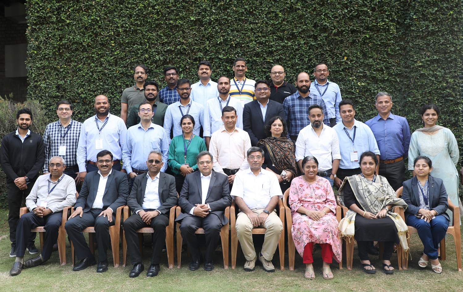 Participants of the Re-Imagining Strategic Excellence (RISE) for Siemens Technologies & Services Pvt Ltd programme, on 23 January 2023.
