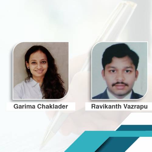 PhD scholars Garima & Ravikanth win Best Paper Awards