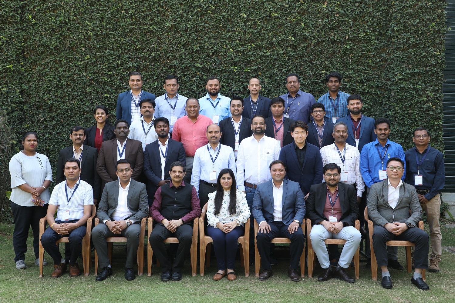 Participants of the Apollo Laureate – Future Leaders Program, at the IIMB campus, on 6th February 2023.