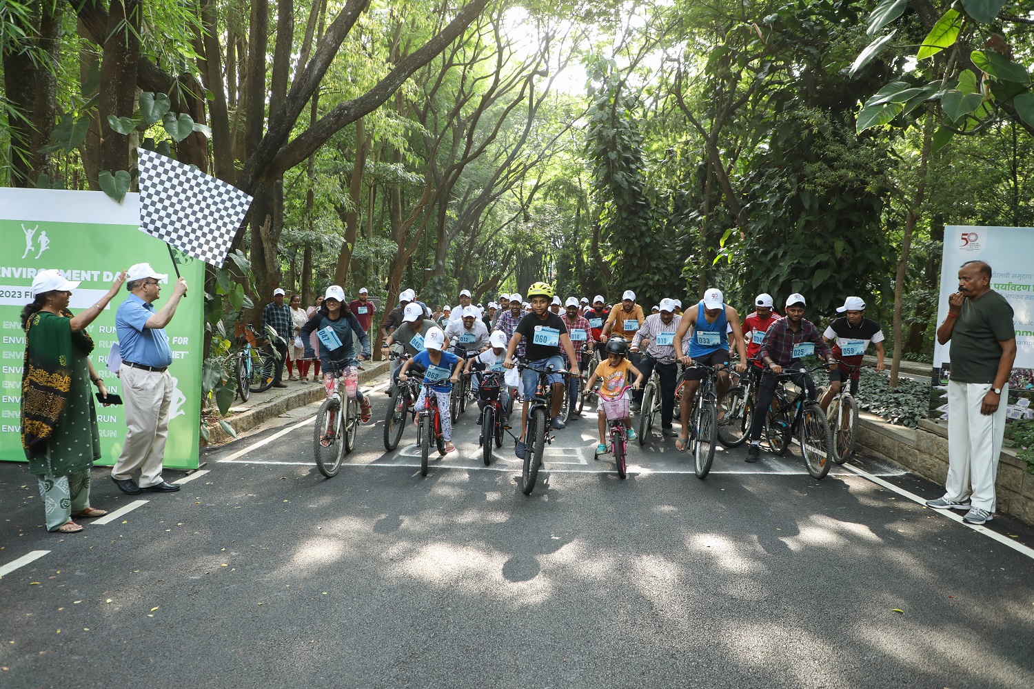 The IIMB community participated in the Cyclathon/Walkathon held on 5th June 2023, to celebrate World Environment Day.
