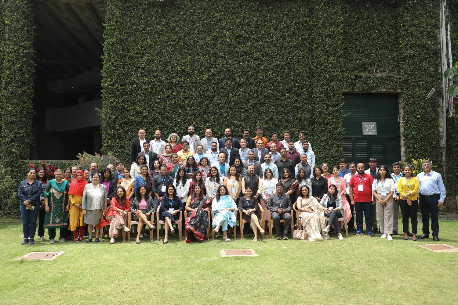 Participants of the ‘HR Business Conclave’ hosted by IIM Bangalore’s Career Development Services and Post Graduate Programme in Enterprise Management, on 12th July 2023.
