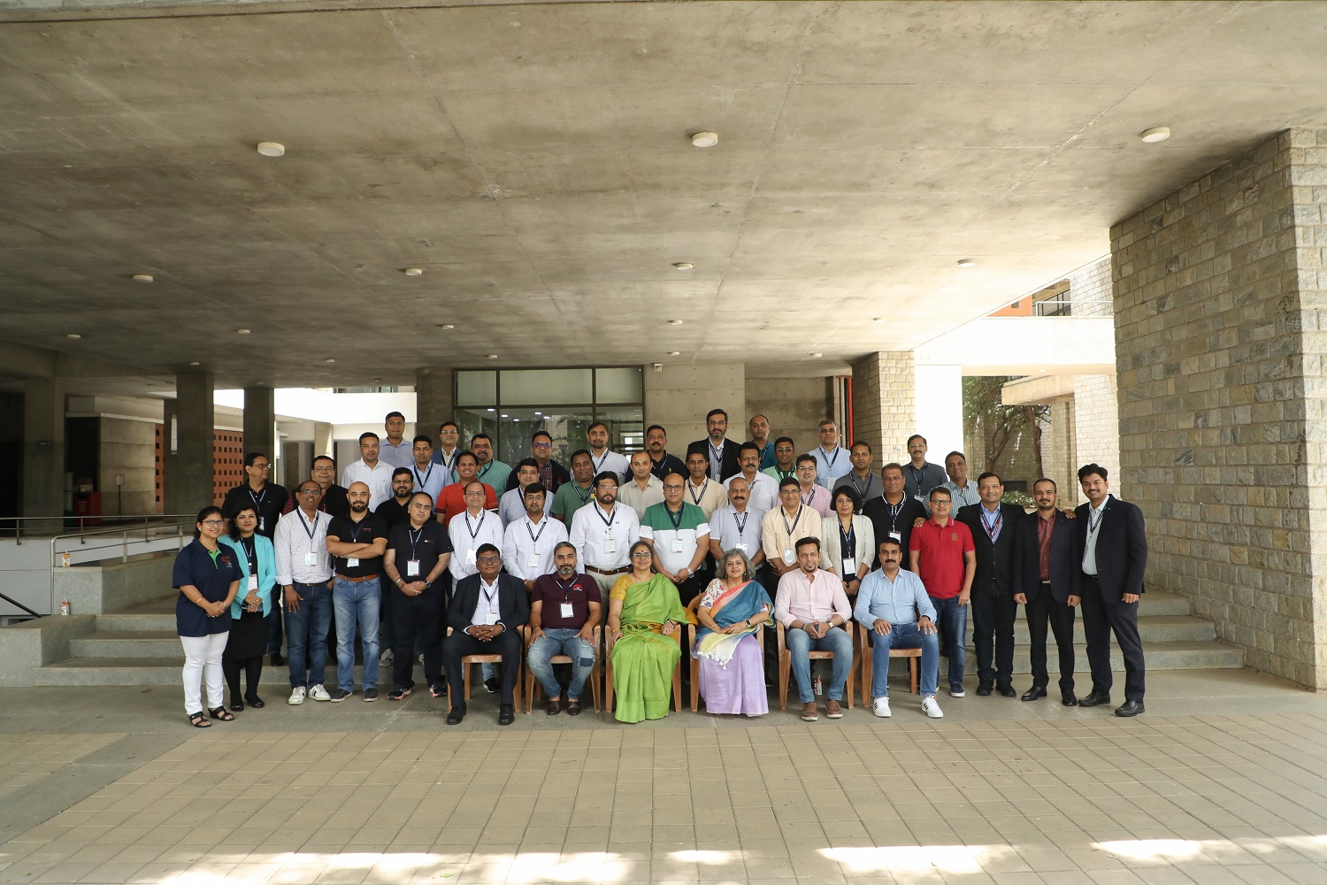 Participants of the Executive Education Programmne, ‘Leadership API- Apply, Perform, and Innovate: A Leadership Development Program for IDFC FIRST Bank – Batch 2’, on 17th July 2023.