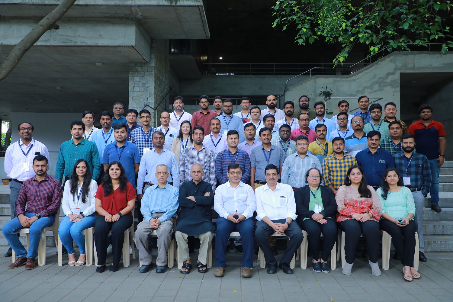 Participants of the ‘Business Management Programme for Asian Paints Ltd.’, offered by the Exec Ed Office at IIMB, pose with the Faculty Programme Directors at IIMB, on 4th September 2023.
