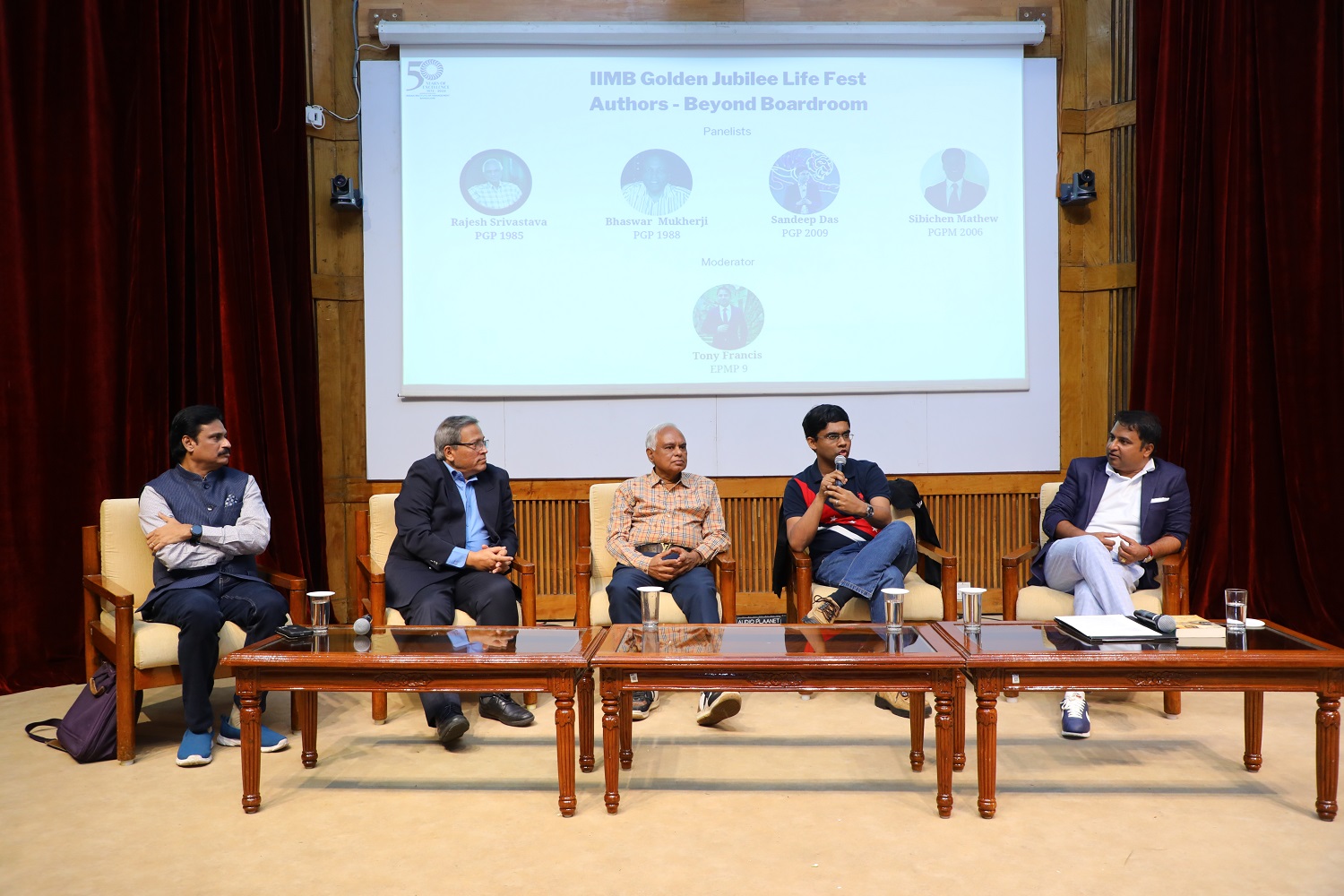 The Alumni Relations Office of IIMB hosted a Life Fest on 29th October 2023, as part of the Alumni Events, to mark the Institute’s Golden Jubilee Week celebrations.