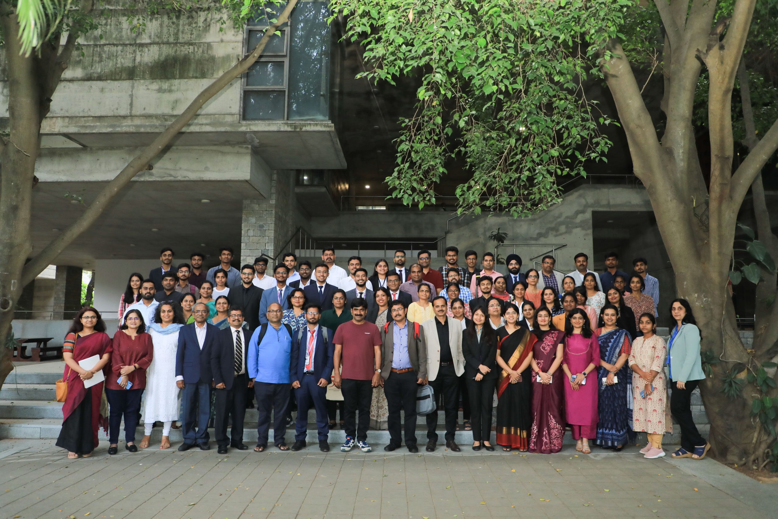 Participants at the First International Conference on Artificial Intelligence Applications in Environmental, Social and Governance organized by the Data Centre and Analytics Lab, at IIMB, on 8th December 2023.