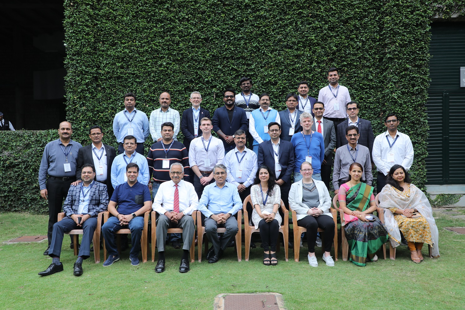Participants of the Executive Education Programme, ‘Management Development Programme for Hero Motors Limited’, along with the Faculty Programme Directors, on 4th December 2023.