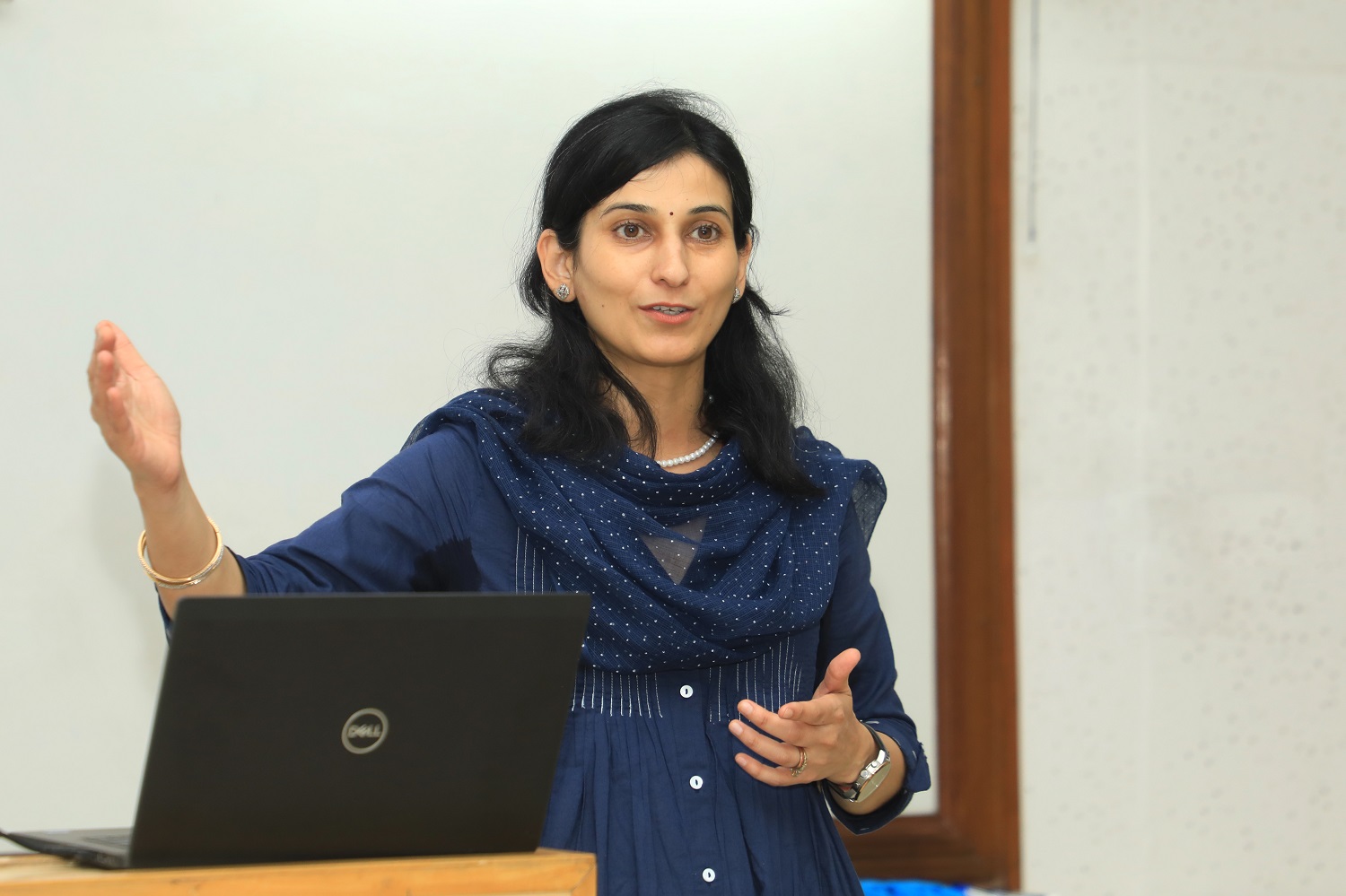 Supriya Sharma, HR Head at Booking Holdings, delivered a guest lecture to PGP students, as part of the course, ‘Managing People and Performance in Organizations’, on 12th December 2023.