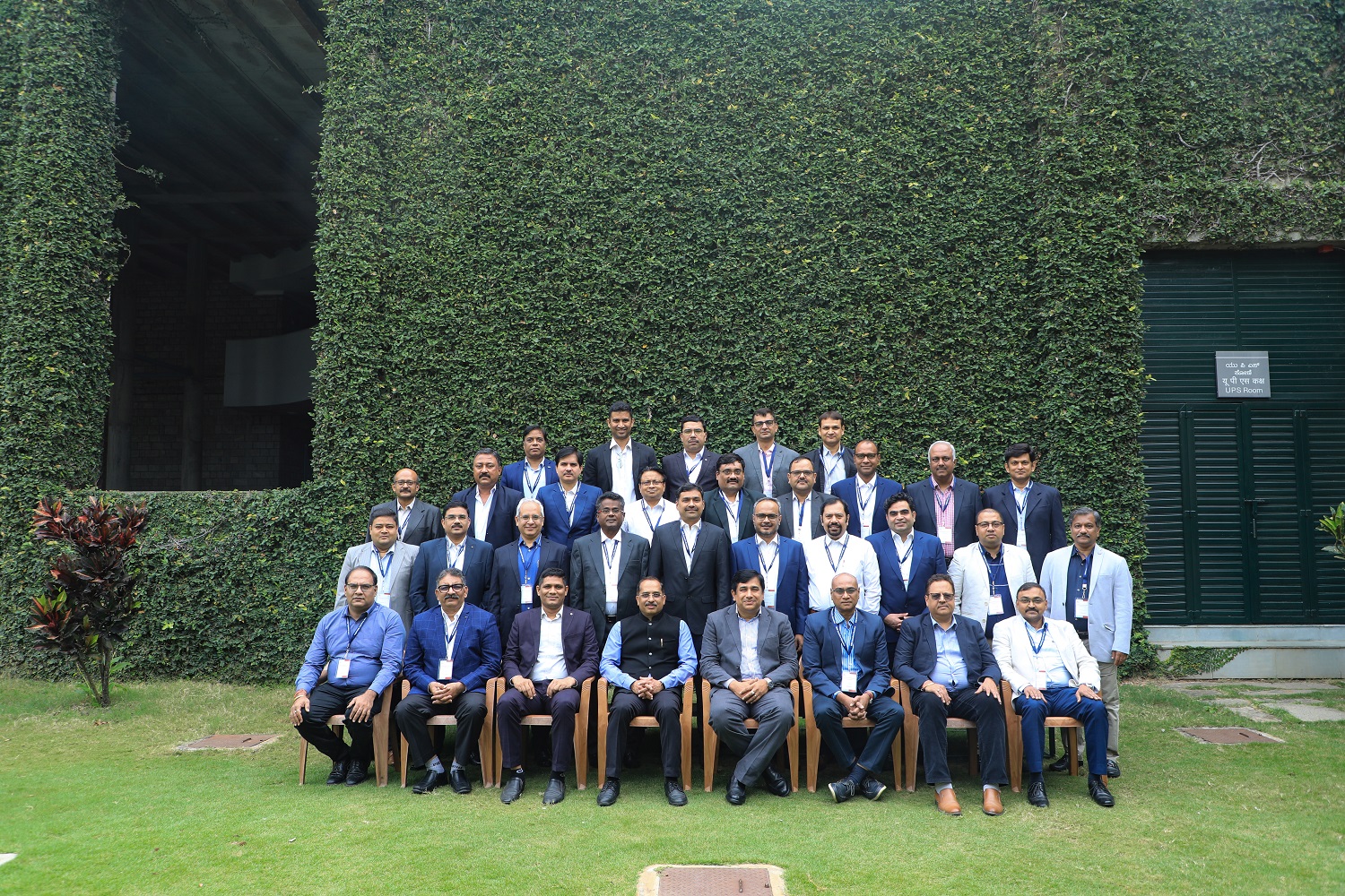 Participants of the Executive Education Programme, ‘Leadership Development Programme for Voltas Limited’, along with the Faculty Programme Director, on 2nd January 2024.
