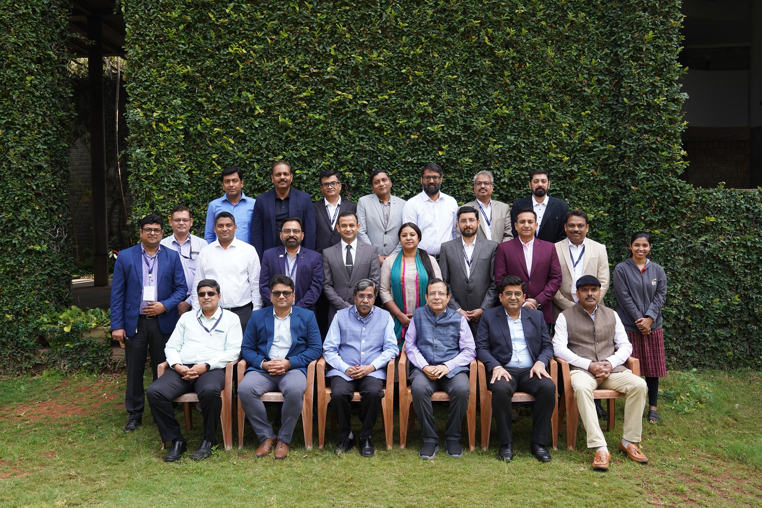 Participants of the Executive Education Programme, ‘Strategy and Leadership in VUCA World’, along with the Faculty Programme Director, on 17th January 2024.