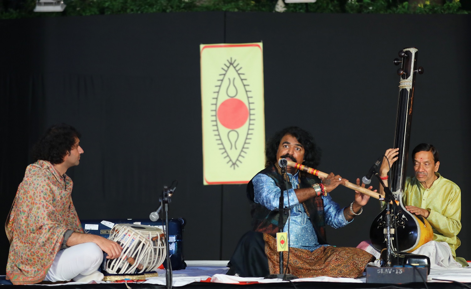 The musical concert concluded with a mesmerizing performance by Hindustani Flute artist Pravin Godkhindi.
