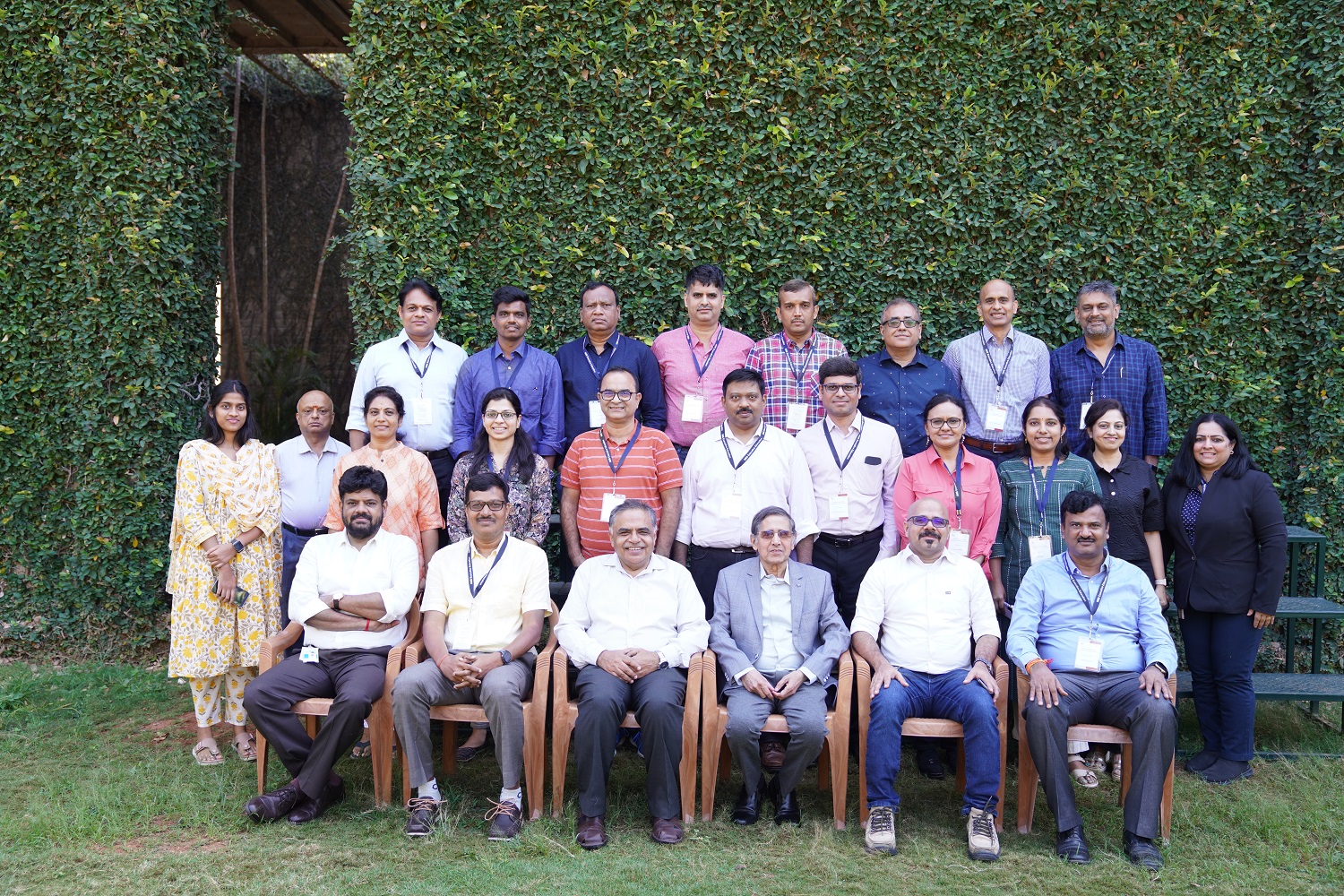Participants of the Executive Education Programme, ‘Organizational Excellence Through Leadership for Intel Technology India Pvt Ltd’, along with the Faculty Programme Directors, on 5th February 2024.