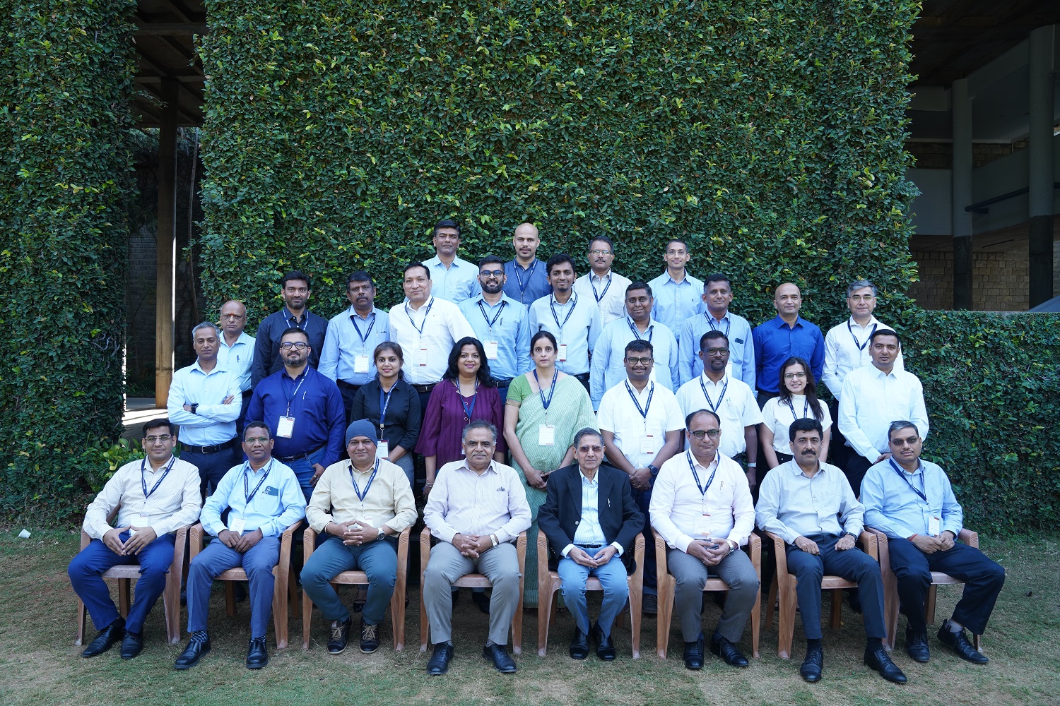 Participants of Batch 3 of the Executive Education Programme, ‘Organizational Excellence Through Leadership’, along with Faculty Programme Directors, on 19th February 2024