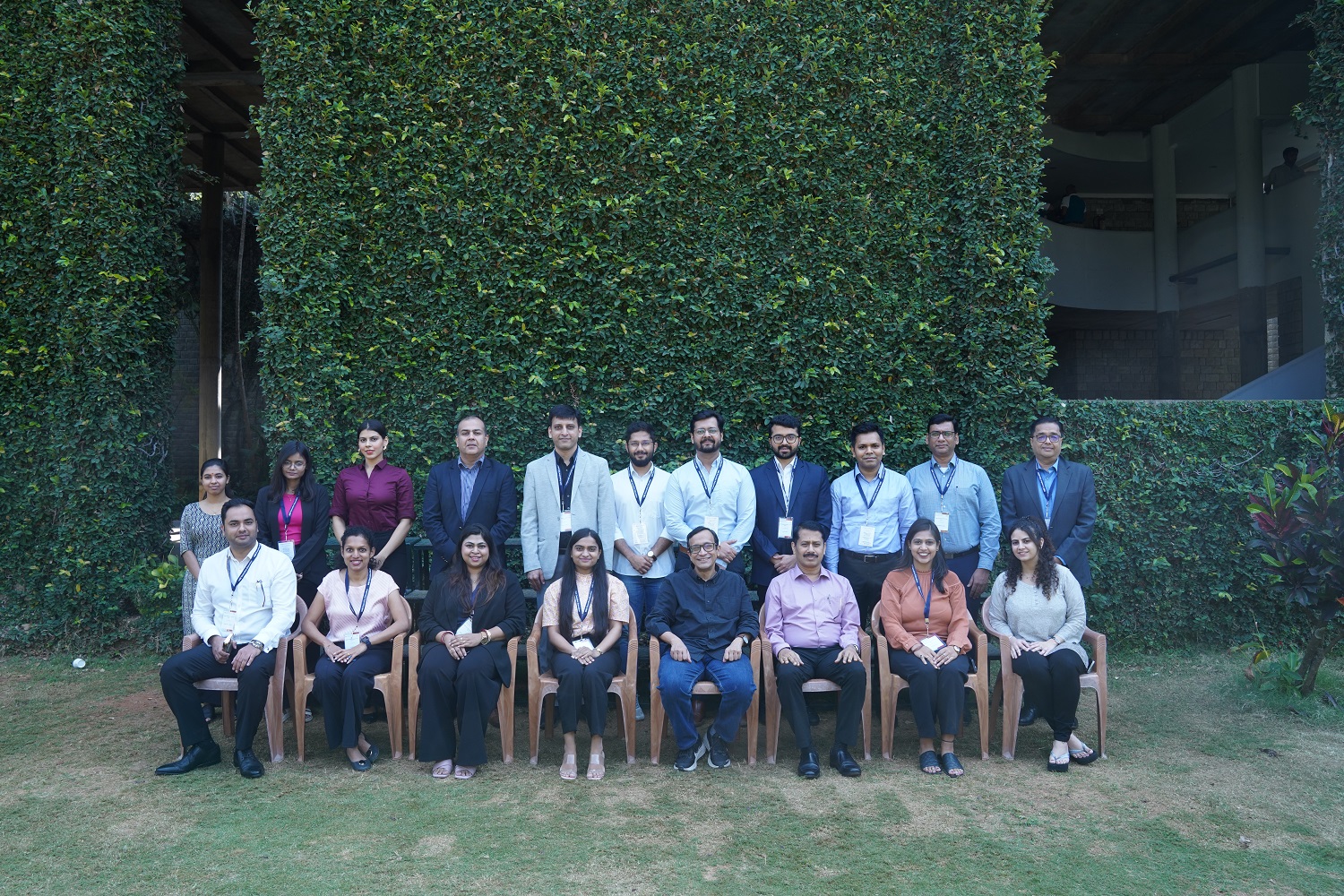 Participants of Batch 3 of the Executive Education Programme, ‘Digital Marketing for Business Growth, along with the Faculty Programme Director, on 20th February 2024.