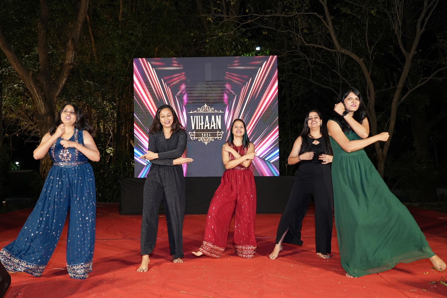 Spouses also showcased their talents at Vihaan '24.