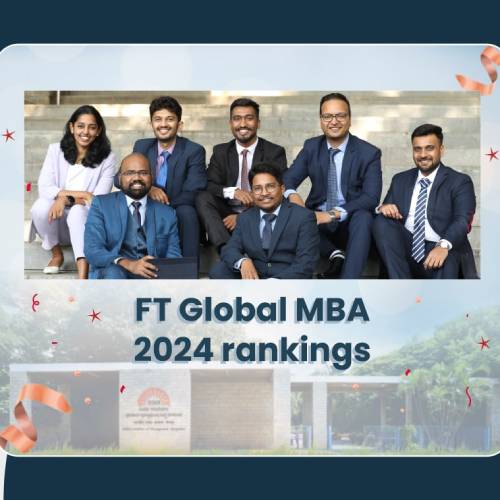One-year fulltime MBA (EPGP) at IIMB moves up five places to feature among Top 50 in FT Global MBA 2024 rankings