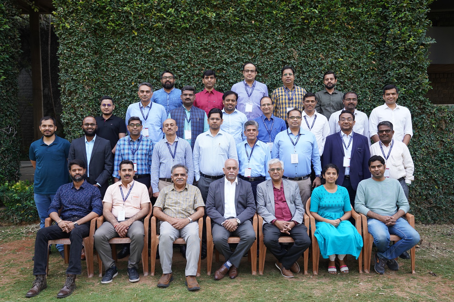 Participants of the Executive Education Programme, ‘Creating High Performance Organizations’, along with the Faculty Programme Directors, on 18th March 2024.