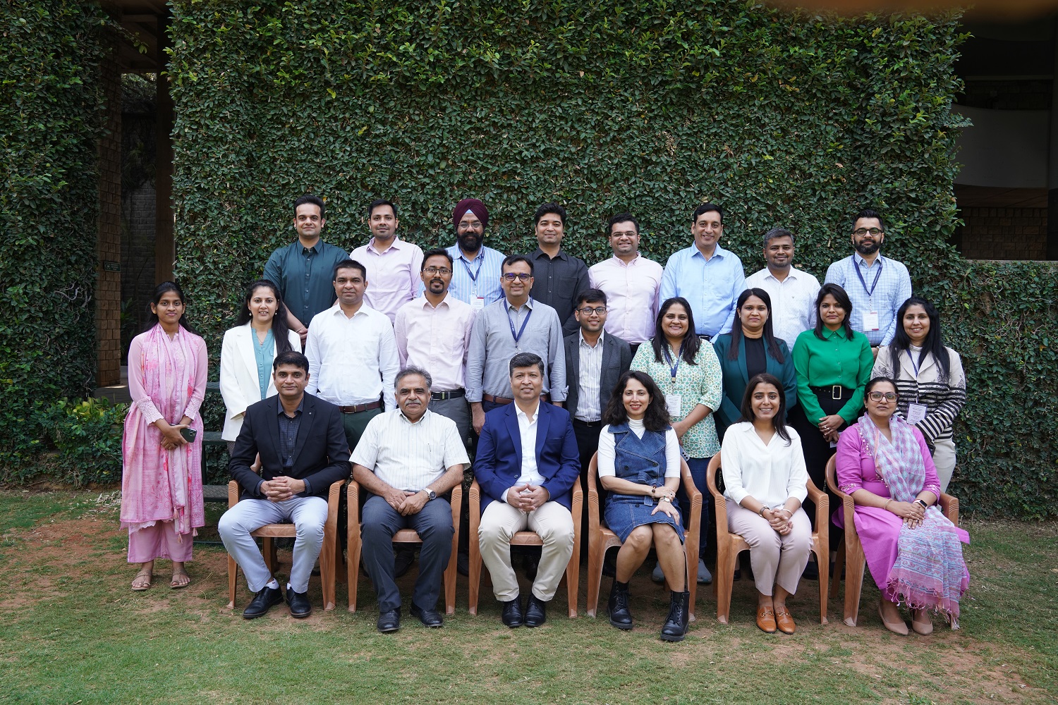 Participants of the Executive Education Programme ‘Pernod Ricard India – Developing Excellence’, along with the Faculty Programme Director, on 19th March 2024.