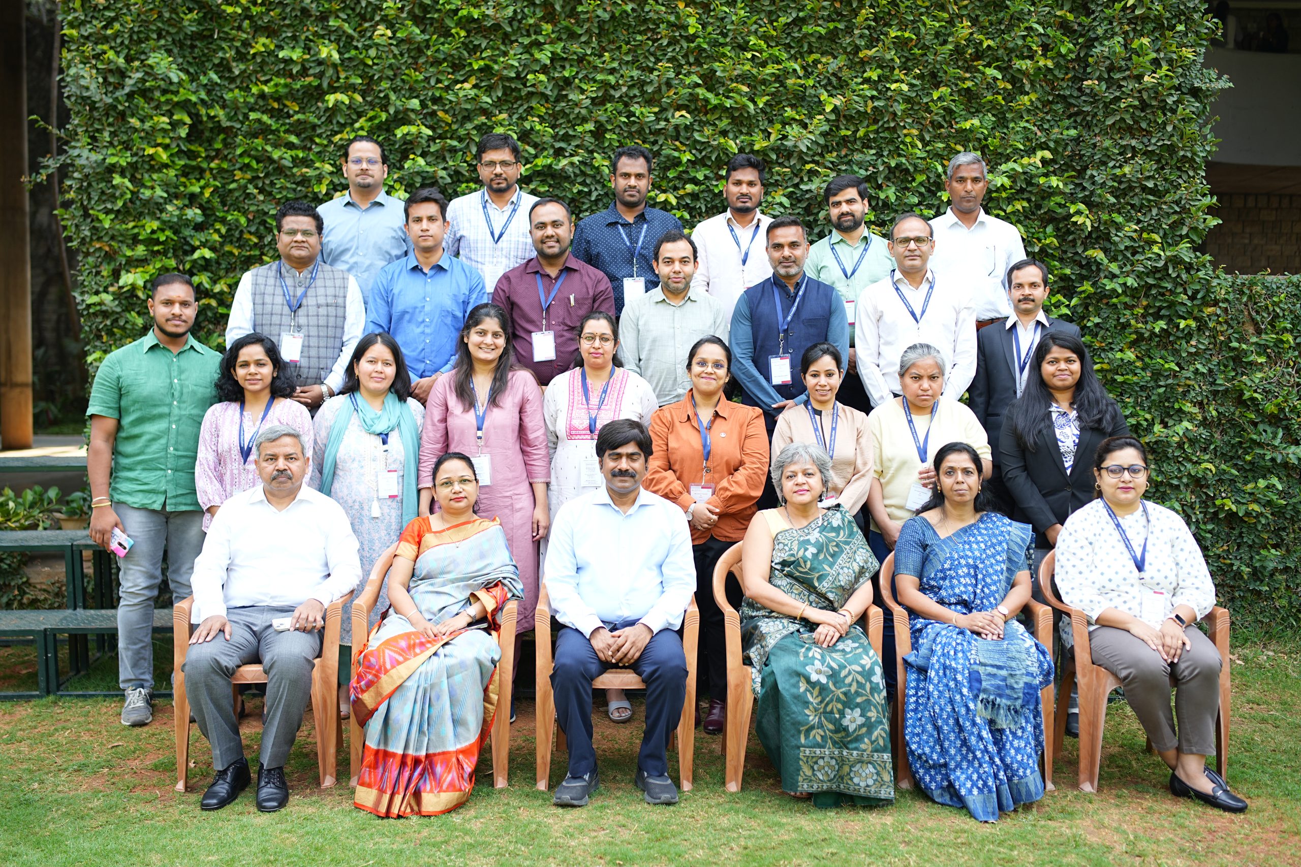 Participants of the Executive Education Programme, ‘HR Analytics Programme for ONGC’, along with the Faculty Programme Directors, on 11th March 2024.