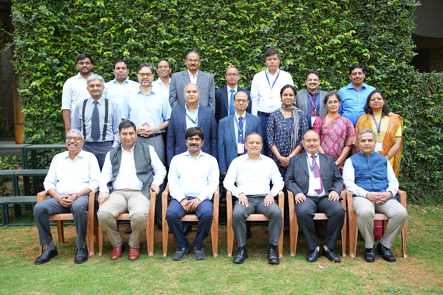 Participants of the Executive Education Programme, ‘Programme on Overview of Artificial Intelligence and Machine Learning for office’, along with the Faculty Programme Director, on 11th March 2024.