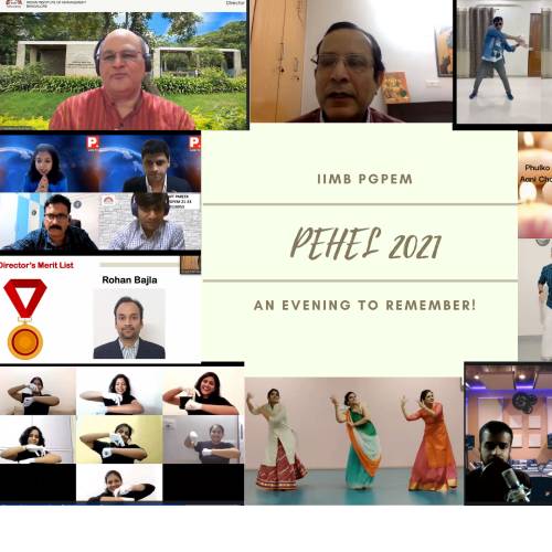 PGPEM 2021 batch hosts Pehel on Independence Day