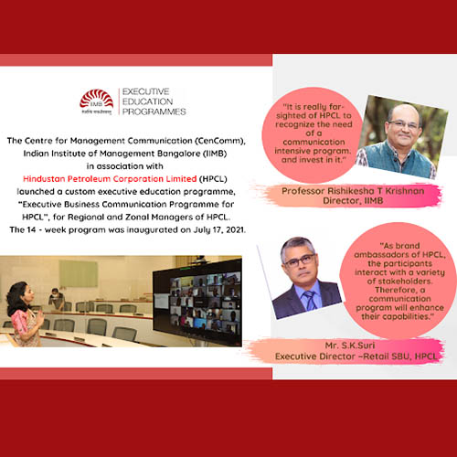 Executive Business Communication Programme for HPCL