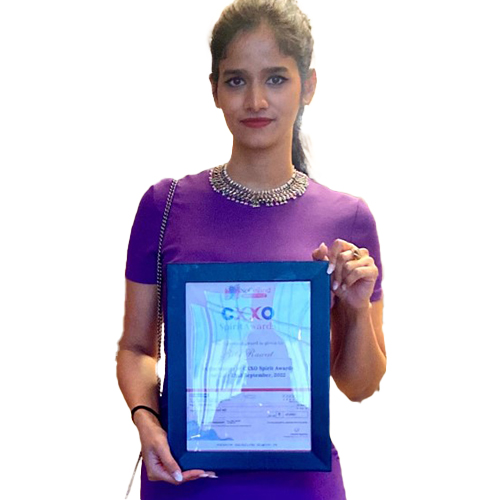 PGPEM student Ritu Rawat one of the recipients of the CXXO Spirit Awa...