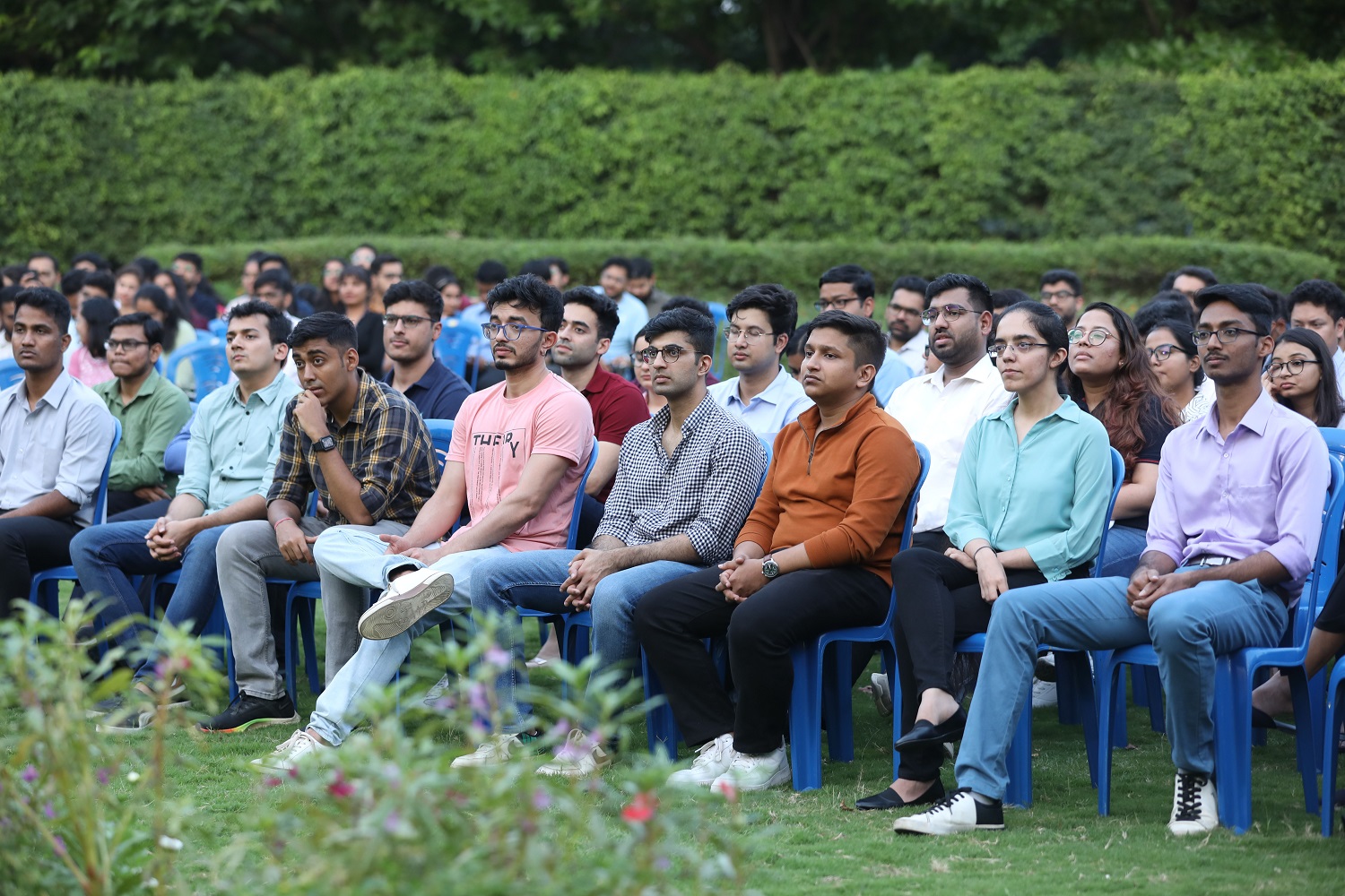 Students of the PGP2 batch at the reorientation, held on 3rd June 2023.