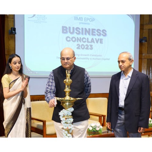 Perspectives on the present and future of Technology, Sustainability & Human Capital at EPGP ‘Business Conclave 2023’