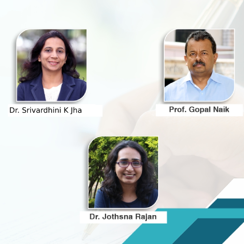 Paper Co-authored By Dr. Srivardhini K Jha, Dr. Gopal Naik And Phd Alum 