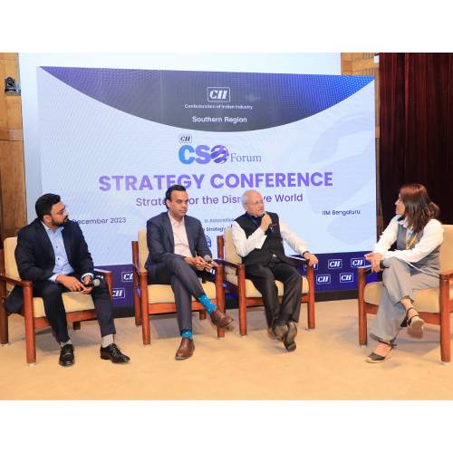 Exchange of ideas between industry and academia on strategy, disrupti...