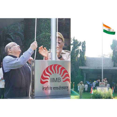 IIMB celebrates 75th Republic Day with fervour