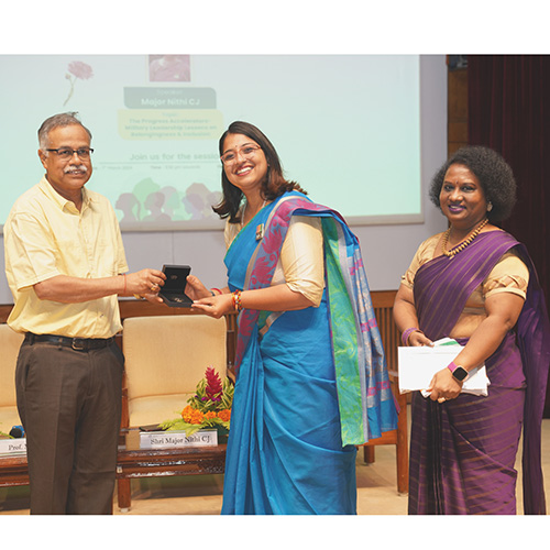 IIMB celebrated International Women’s Day with a talk by Maj. Nithi...