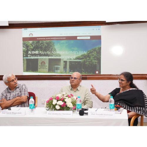 A message of hope and positivity: IIMB hosts opening of NSRCEL ...