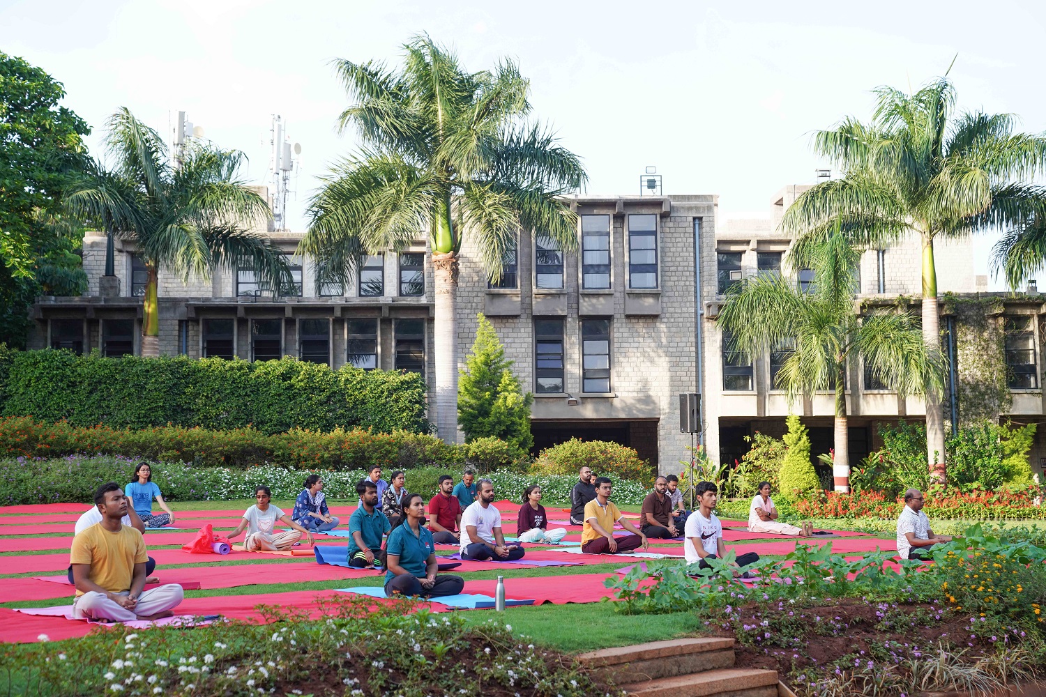 IIMB celebrates the 10th  International Yoga Day on 21st  June 2024.