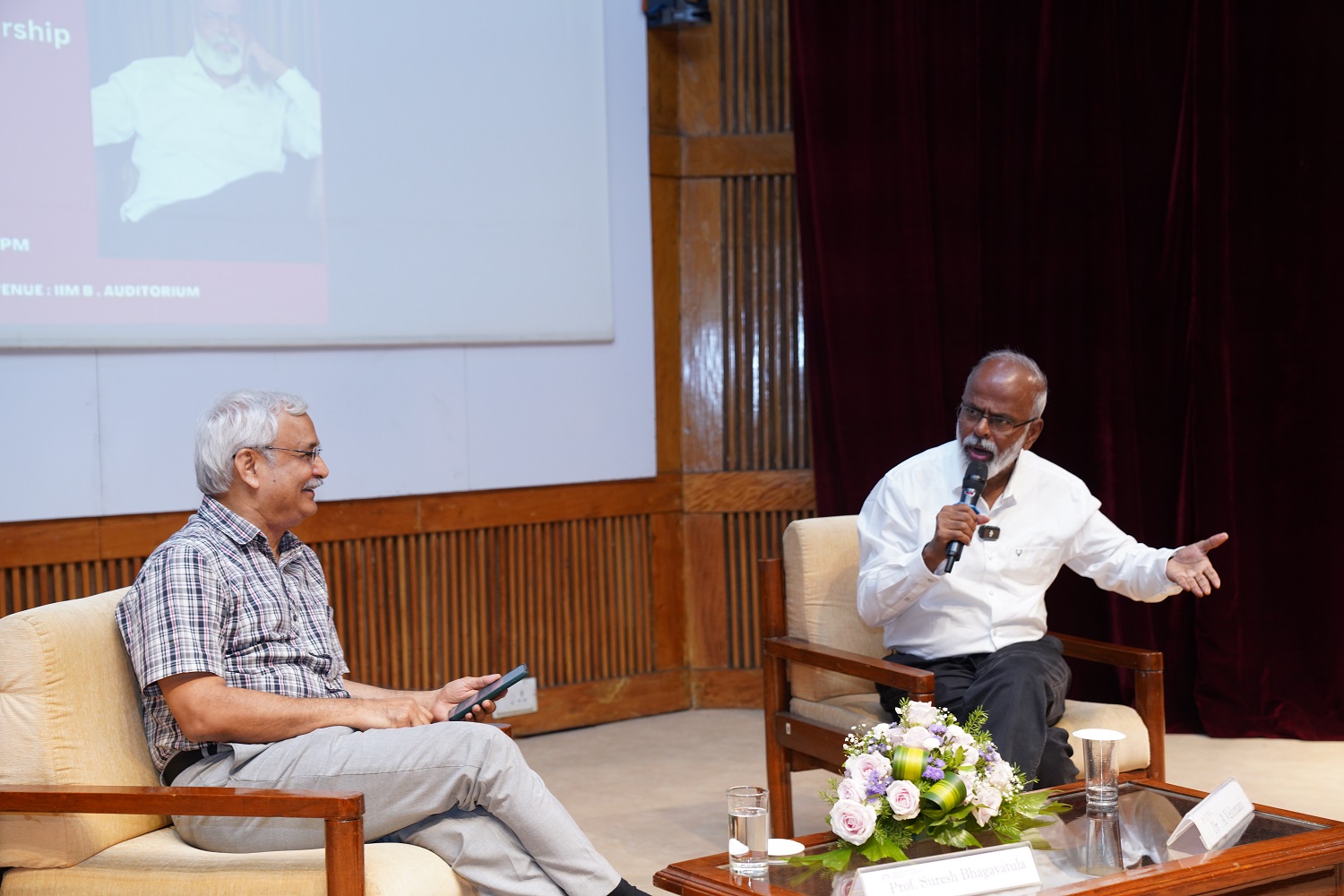 Dr. Arokiaswamy Velumani, Creator of Thyrocare, speaks on ‘Leadership, Entrepreneurship, and Innovation’, at a talk hosted by PGPEM students on, 22nd June 2024.