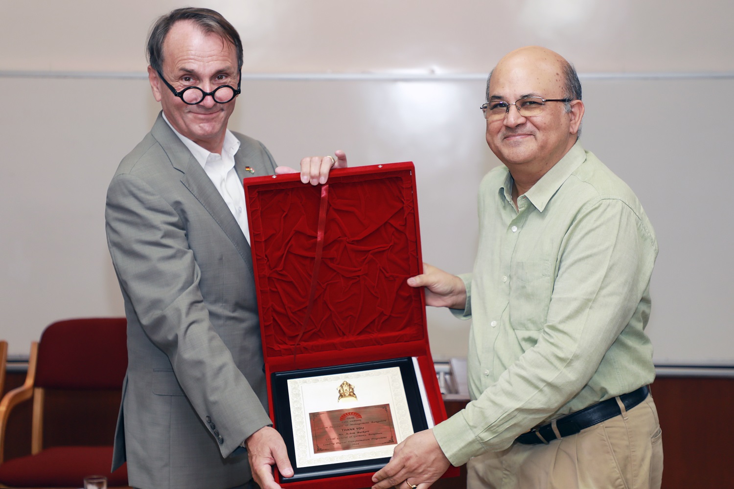 German Consul General Achim Burkart delivered a special address at valedictory of Executive Education Programme, Leading Digital Transformation, on 5th July 2024.