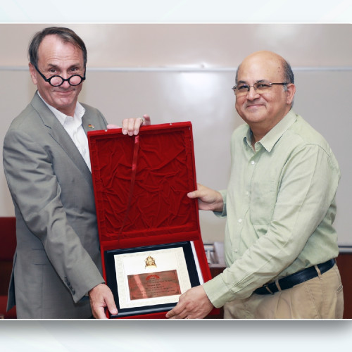 German Consul General Achim Burkart delivers special address at valed...