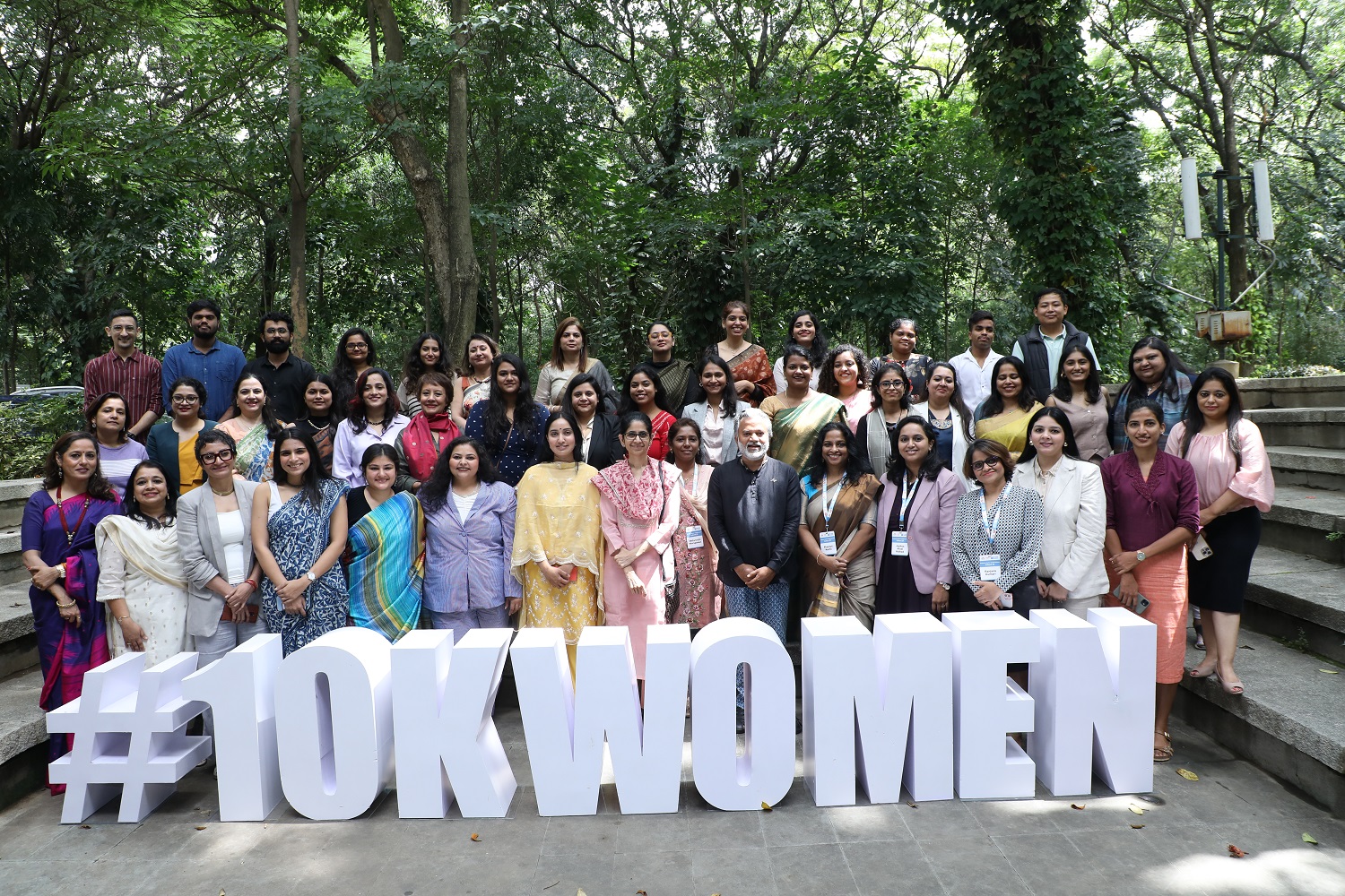 Participants of the GS 10K Women Cohort - 27, with the programme directors, on 5th September 2024.