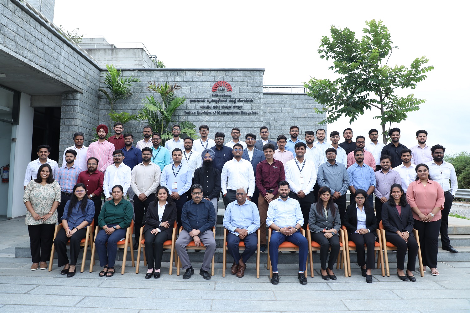 Participants of the Executive General Management Programme for Reliance Industries Limited, with the faculty programme directors, on 09th September 2024.