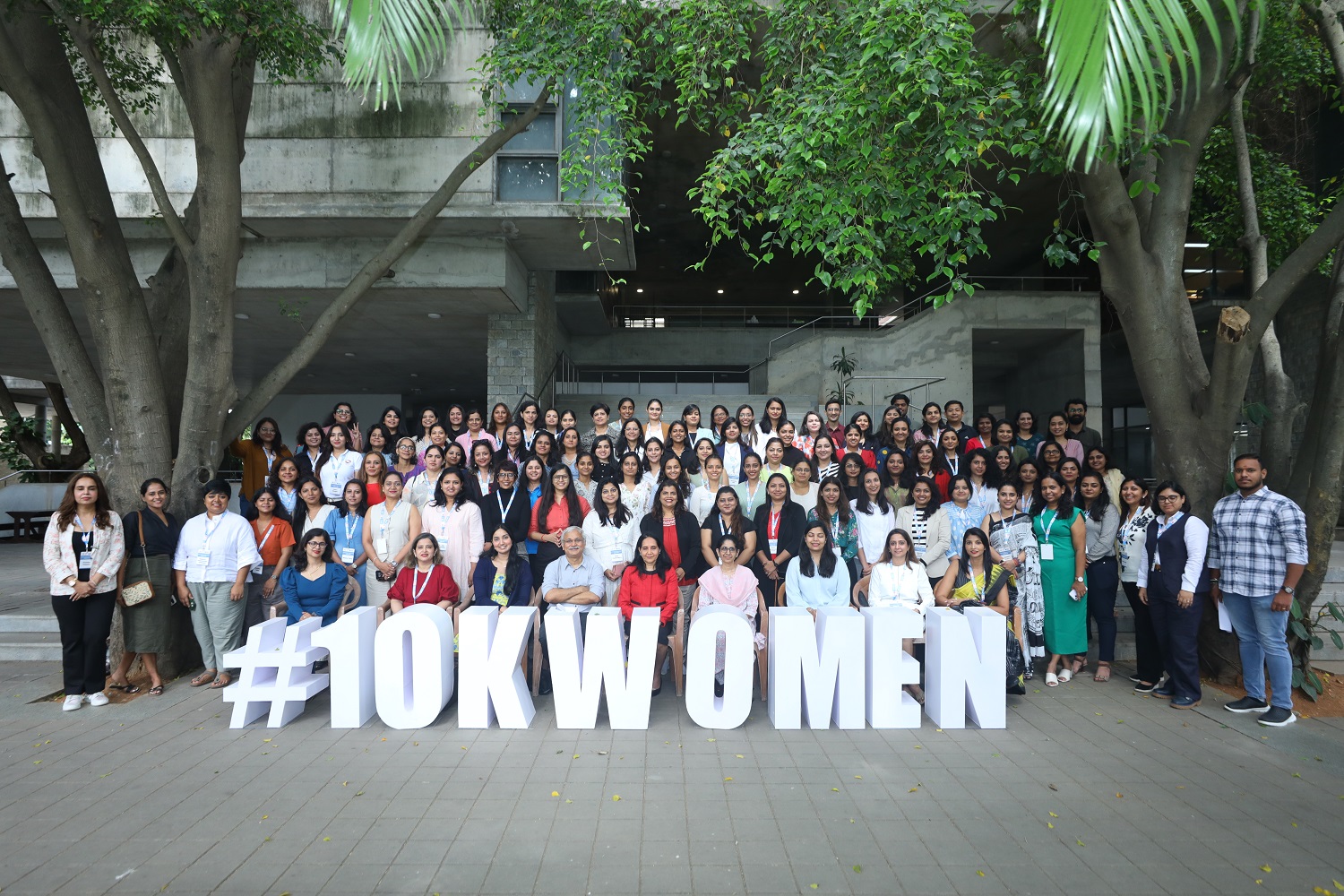 Participants of the GS 10K Women Cohort -29, with the programme directors, on 17th September 2024.