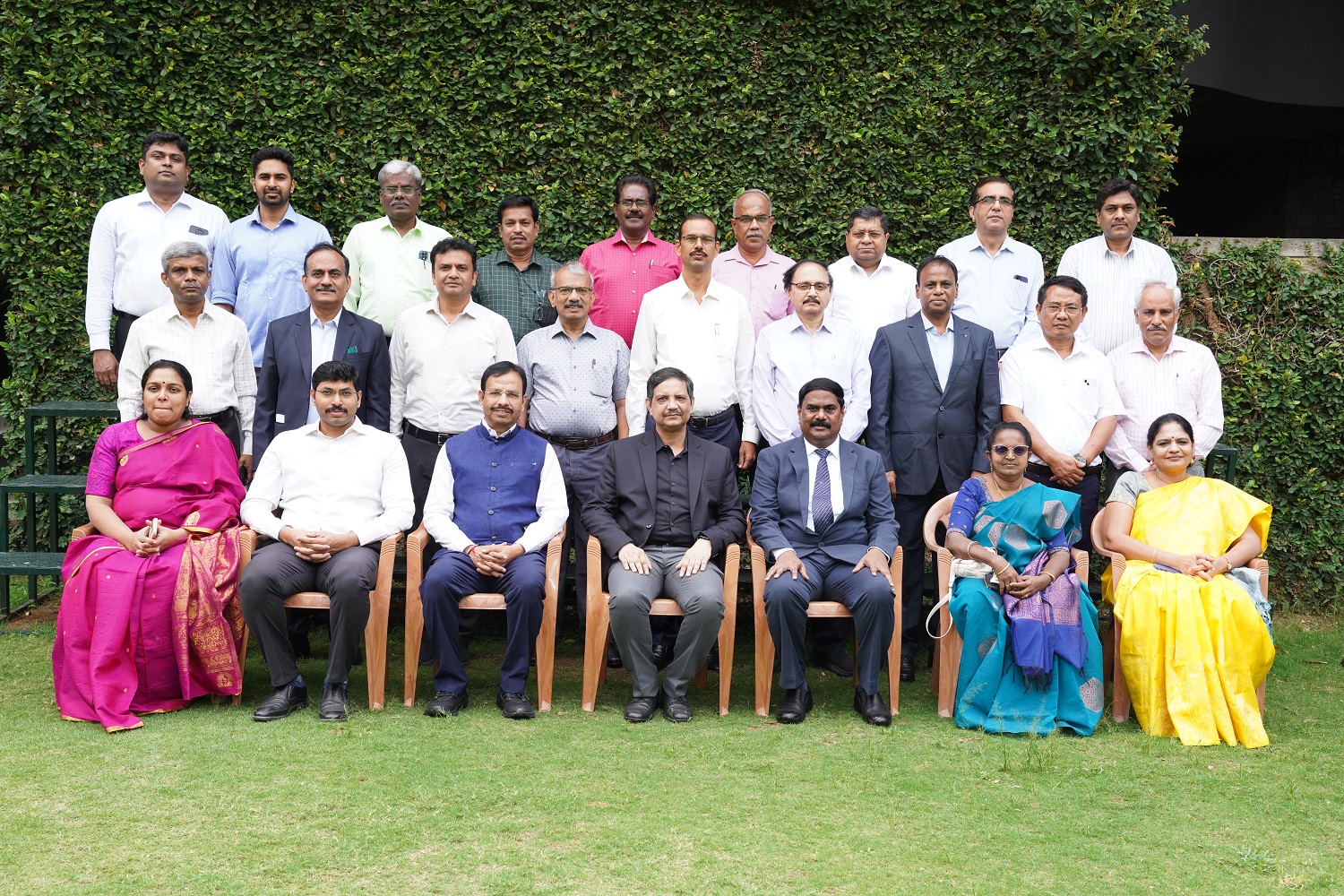 Participants of the Leadership Development Programme For Association Of State Road Transport Undertakings (ASRTU), with the programme pdirectors, on 25th September 2024.